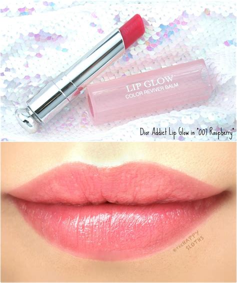 dior lip glow reviver balm 007 swatch|sephora dior lip balm.